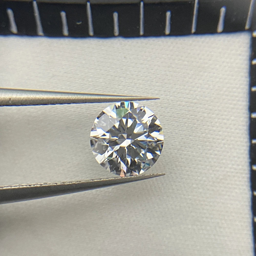 HQ GEMS IGI Certificate Excellent Cut F VS2 1 Carat Lab Grown IGI CVD Diamond Ring Price Per Carat