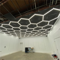 Factory Direct LED Light Strip for Garage and Workshop Hexagonal Ceiling Lights for Detailing Work Lamp