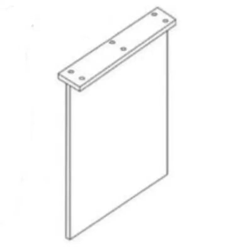 Factory Custom  Bench Legs Acrylic Coffee Table Legs Acrylic Desk Legs