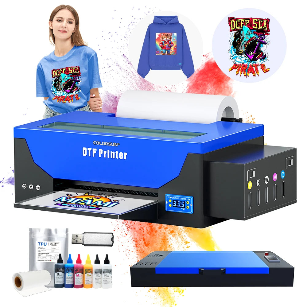 2024 Top Sell New Product R1390 Head Printing Machine for Small Business InkjetDTF Printer