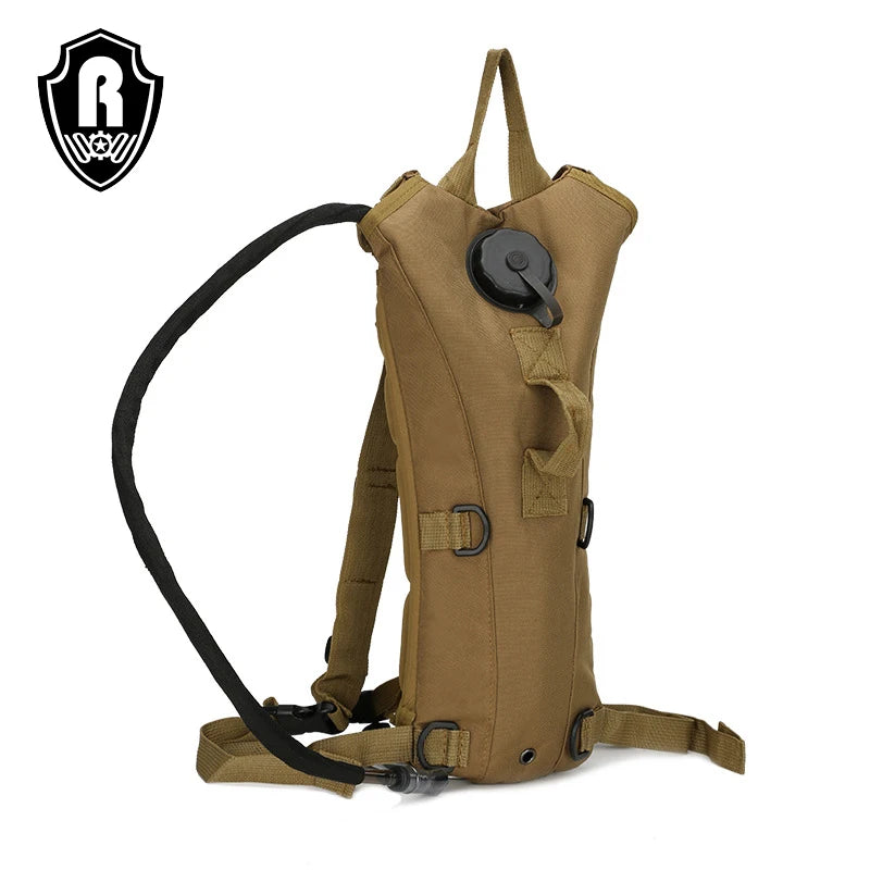 600D Tactical Mountain Camouflage Water Proof Green Camping Water Bladder Bag for Outdoor Trekking