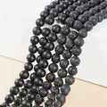 Wholesale Volcanic Rock Beads 8mm Round Stone Lava Loose Beads for DIY Bracelet & Necklace Jewelry Making All Kind Sizes