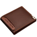 2022 Best Selling Short Leather Men Walletpu Leather Wallets