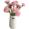 O-X405 Wholesale Home Wedding Decorations Carnation Flowers Artificial for Mother's Day Single Stem Artificial Carnation Flower