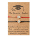 Adjustable Compass College High School Graduation Gifts for Classmates Graduation Bracelet