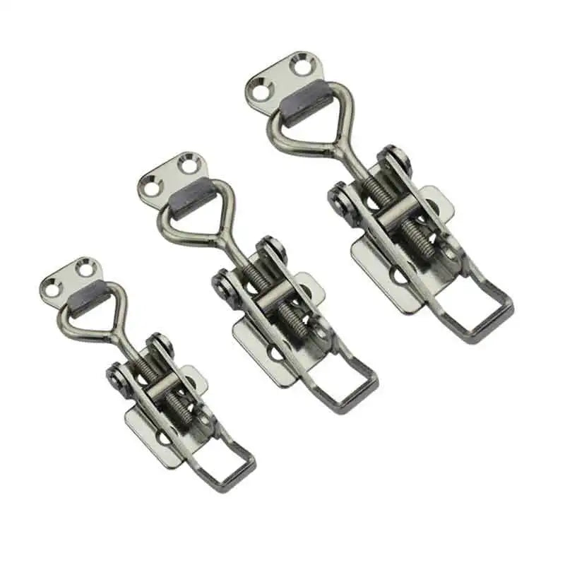 Adjustable Carbon Steel Toggle Spring Latch Electric Over Center Cabinet Lock Draw Latch with Gift Box Packing