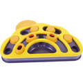 Dog Enrichment Feeder Toys Plastic Eco-Friendly Mental Stimulation IQ Training Interactive Treat Dispenser Puzzle Toy for Smart