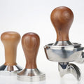 Coffee Accessories Espresso Machine Hammer Stainless Steel Coffee Tamper With Wood Handle