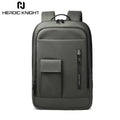 Laptop Backpack 15.6 Inch Business Slim Durable Bookbag Designer Black Bag Pack for Men for University Mochila Personalizada