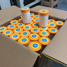 Painter HDPE Pre-taped Plastic Masking Film /film Masking
