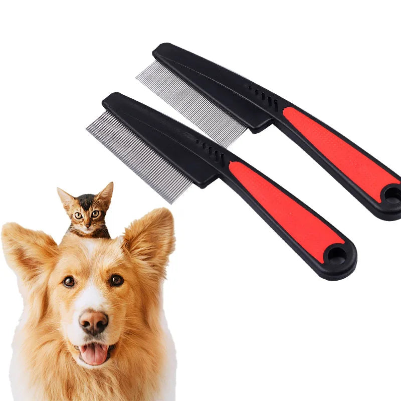 Wholesale Pet Grooming Tools Flea and Tick Pet Hair Lice Remove Comb for Dogs and Cats