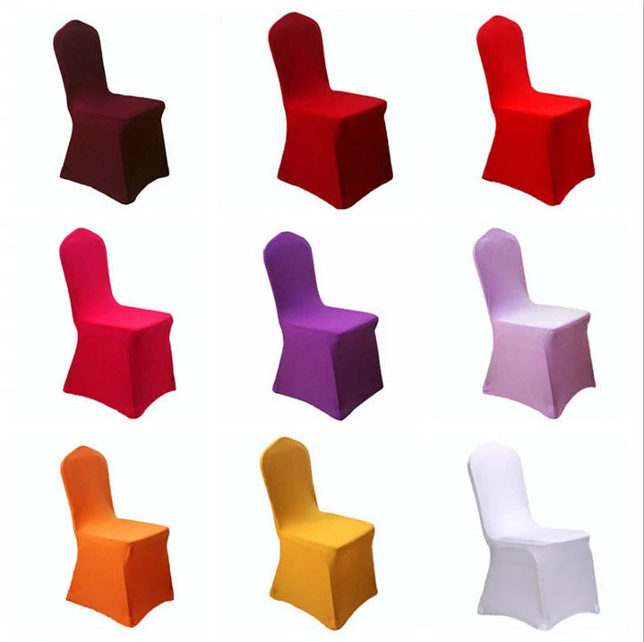 Universal Wholesale Stretch Spandex Chair Covers for Events Wedding Banquet Party