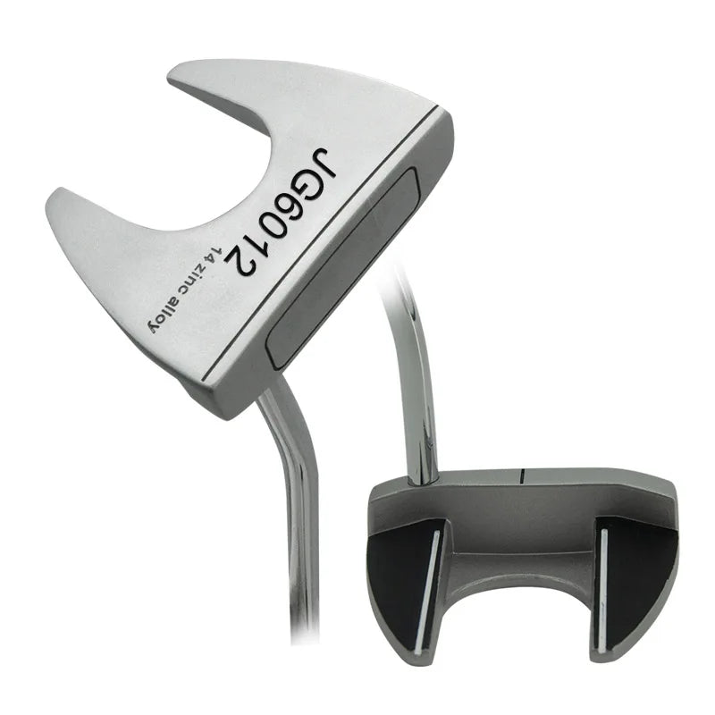 OEM Alloy Zinc Milled Face Mallet Putter Golf Club Right Handed Made in China