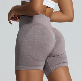 Top Quality Tummy Control Fitness Wear Women Custom Gym Clothing High Waist Running Contour 2.0 Seamless Shorts