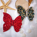 HX-296 Rhinestones Flower Bangs Clip Hairpin Hair Clips for Women Hair Accessories Barrette Clip Hair Claw Hairgrip