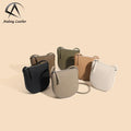 Andong Leather Litchi Pattern Shoulder Crossbody Bag for Women Genuine Cow Leather Phone Bag Fashion Trend Small Square Bag 9602