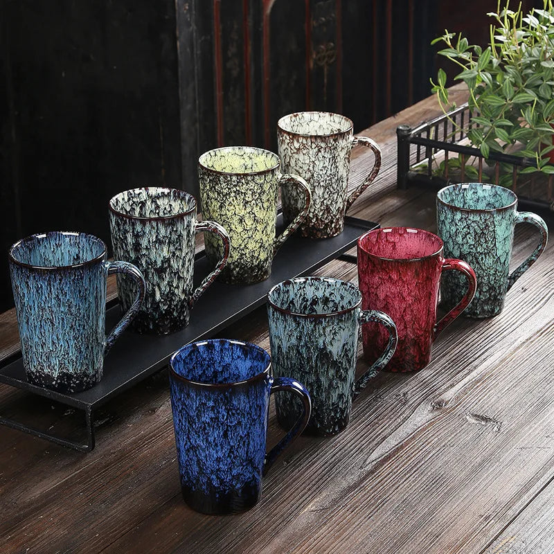 2024 Nordic Ins Custom Breakfast Porcelain Coffee Mug Coffee Ceramic Cup and Saucer