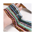 Natural Crystal Raw Amethyst Rose Quartz Beaded Strand Tiny 2mm3mm4mm Faceted Gemstone Beads Diy Jewelry Making