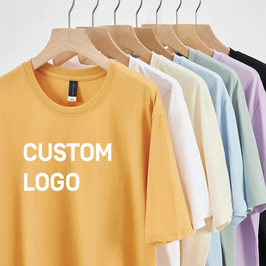 Wholesale Men's 100% Cotton T-Shirt Custom Printed Logo Plain Dyed 180 Gsm Breathable O-Neck Regular Fit T-Shirts for Men