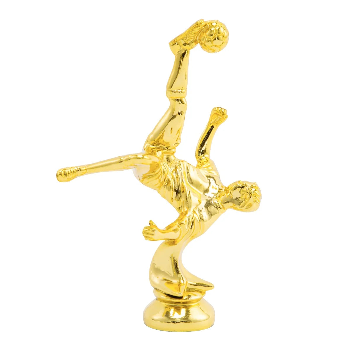 Good Sale Football Player Action Figurine Award Soccer Trophy Components Memorial Gifts for Kids GZ06