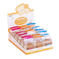 New Creative Cartoon Cute Primary School Students Toast Slice Eraser Kawaii Stationery