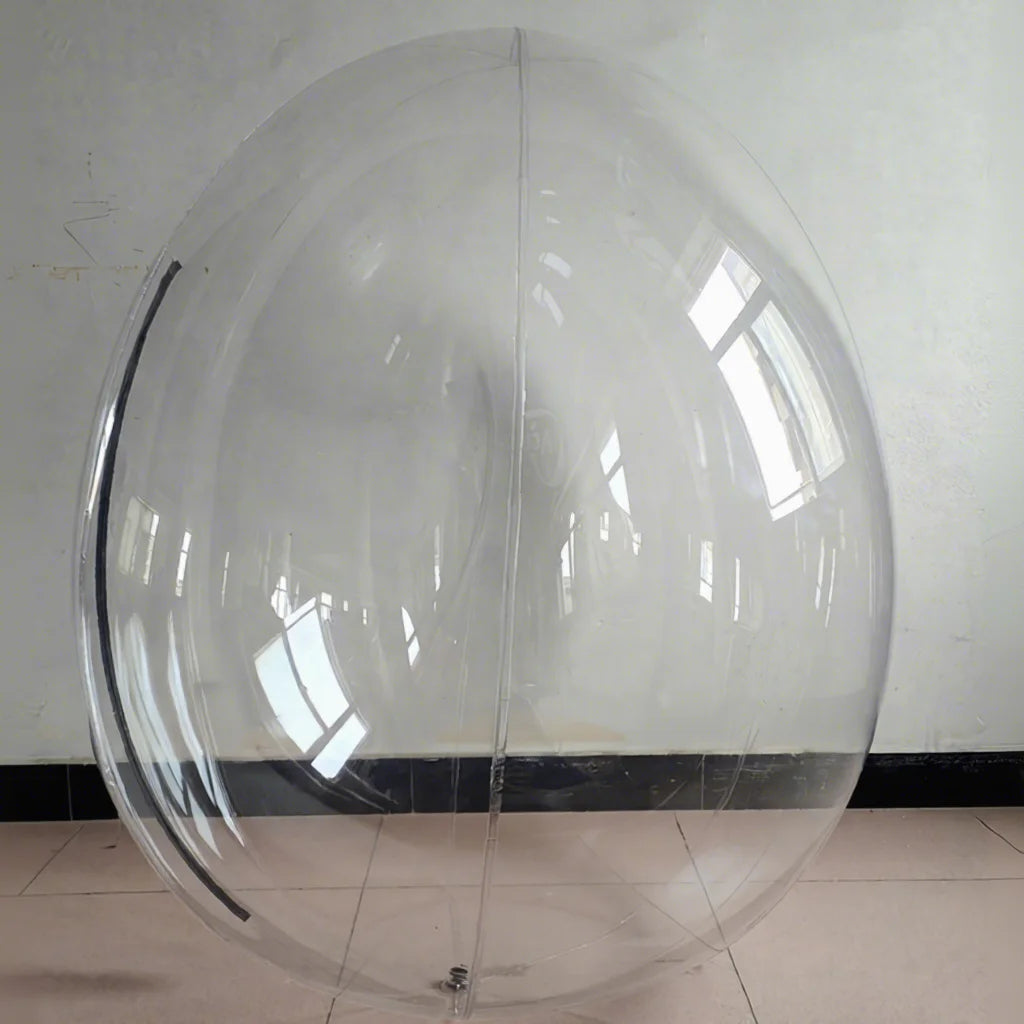 Wanjun Customize Commercial Event Egg Balloon Decoration Transparent Inflatable Egg for Advertising