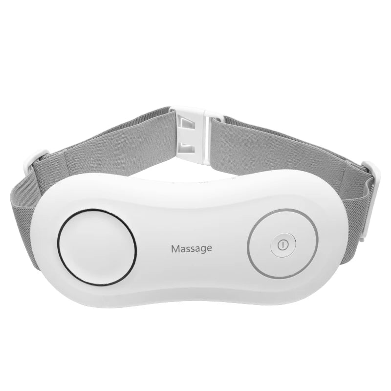 New Heating Waist Heating Belt Rechargeable Cordless Pulse Portable Waist Abdomen Massager Neck Massage Low Back Massager