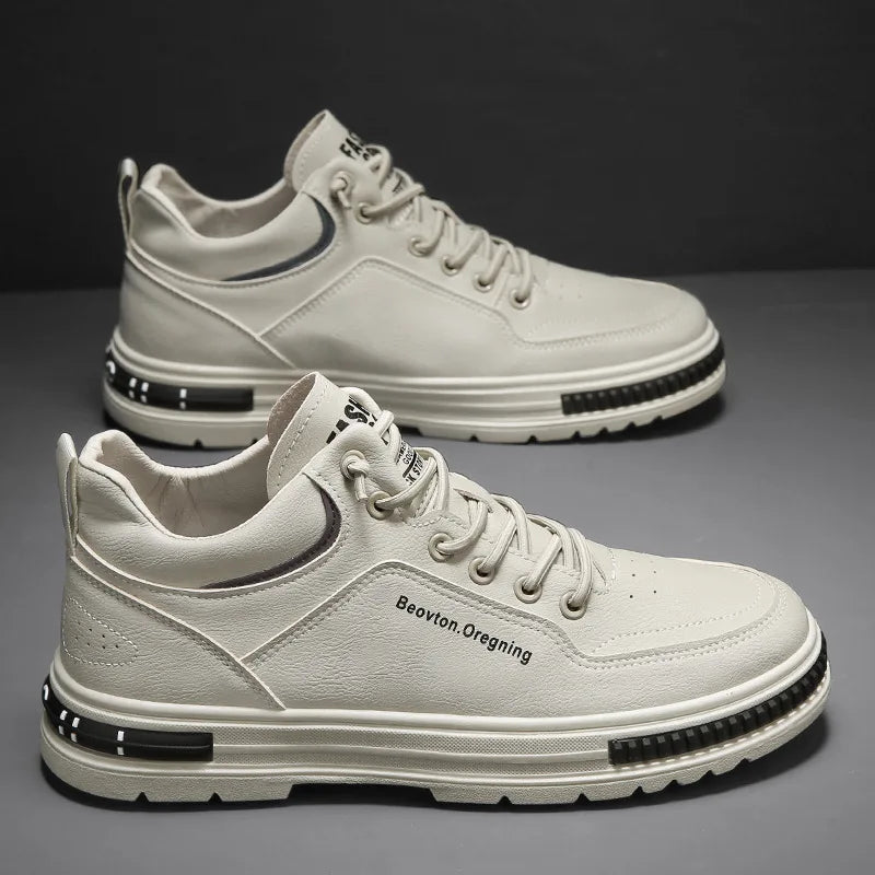 New Fashion All-match Men's Skate Shoes Low-top Wear Resistant Flat Causal Walking Shoes for Men