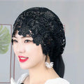 HZM-22325  Flower Hollow-out Hand Hook Knit Spring and Summer Travel Heat Insulation Breathable Head Hat