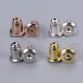 Wholesale Solid 925 Silver Stopper Bullet Plug Earplug for Earring Making