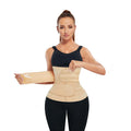 Gaines Amincissantes Pris En Gros Zip up Steel Bone Waist Trainer Corset Double Belt Plus Size Waist Trainer for Woman