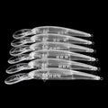165mm 21g Big Bill Casting Unpainted Saltwater Lure Blanks Unpainted Hard Plastic Minnow Lure with Bead Fishing Rattle