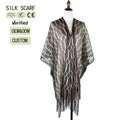 Customized Women's Black Camel Gold Beach Bikini Coat Tassel Shawl Summer Knitted Hollow Cardigan Sunscreen Made Polyester Adult