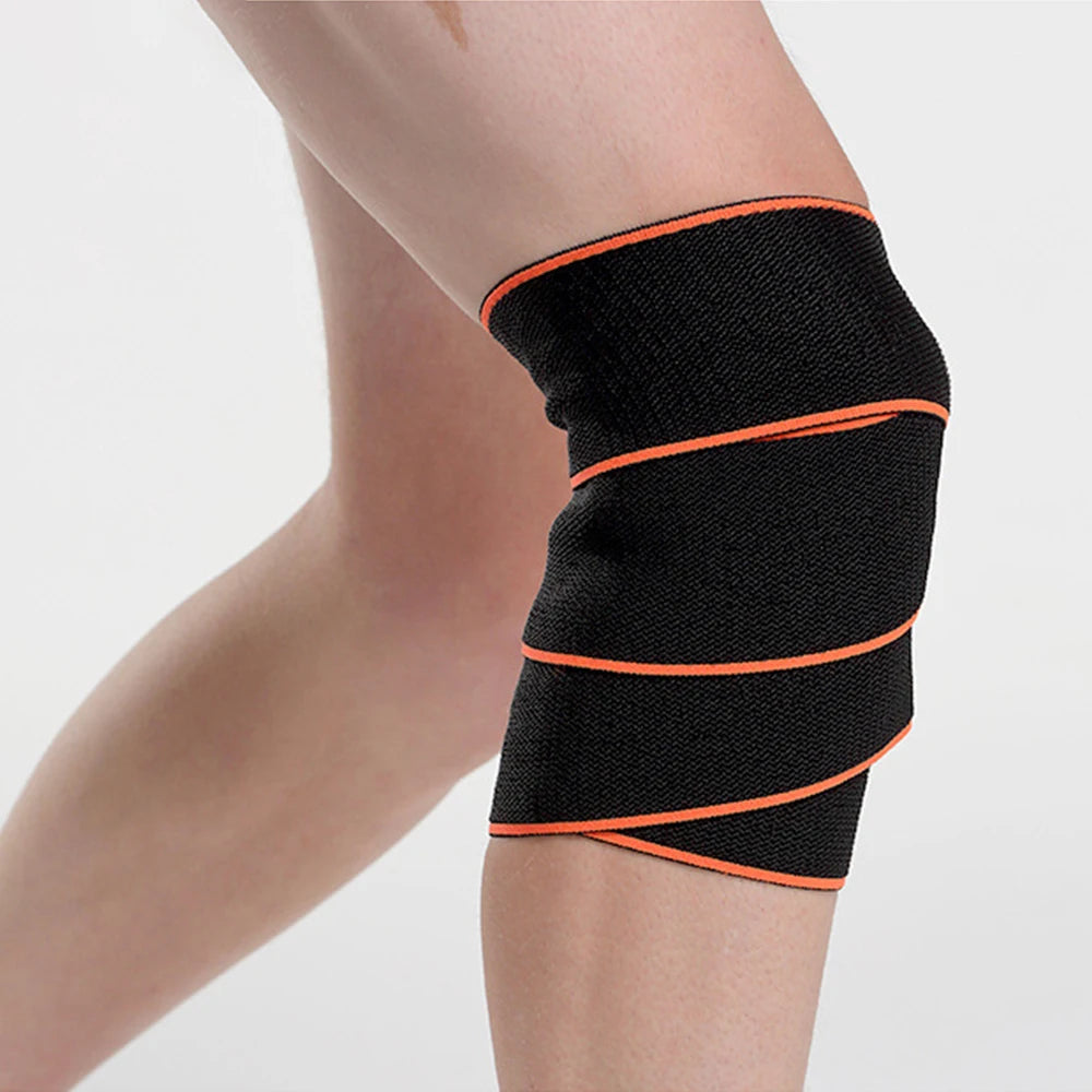 Silicone Sports Knee Pads Hiking Camping Basketball Wrapped Knee Pads