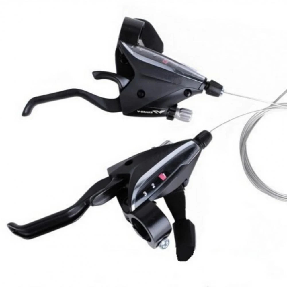 EF65 Single Speed Trigger Shifter Brake Deraille for Left Right Cycling Mountain Bike Bicycle Aluminum Alloy 3/7/8/9 Accessory