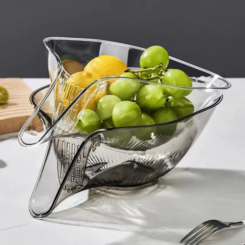 Wholesale Sink Strainer Filter Drainer Plastic Colander Bowl Sets Rice Bowl Basket Food Colanders & Strainers for Kitchen