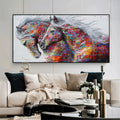 Watercolour Horse Animal Canvas Painting Poster Wall Art Home Decor Oil Painting on Canvas Posters Print Art Picture