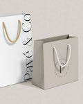 Wholesale Luxury Custom Printed Art Paper Shopping Gift Bags Cardboard Paper for Apparel