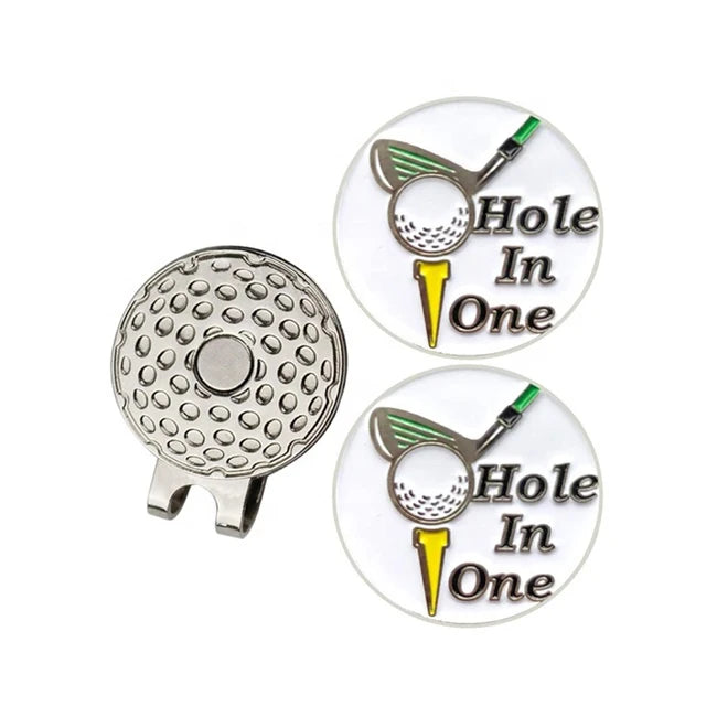 Custom Plated Metal Golf Cap Clips Bulk Promotional Gifts Magnetic Hat Clip Accessories