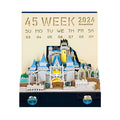 Calendar Custom 3D Memo Pad Block Fairy Castle Sticker Notepad Paper Crafts School Stationery Gift Items for Girl Birthday