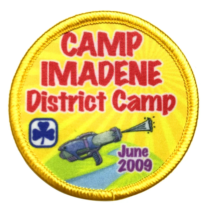 Best Quality Custom Digital Sublimation Patch Printed Badge Sports Soccer Patches Dye Sub for Garment Wholesale Patches