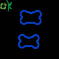 OKSILICONE Ready Stock Glow in the Dark Silicone Pet Tag Silencers ID Pet Tag Cover to Keep Your Pets Safe at Night