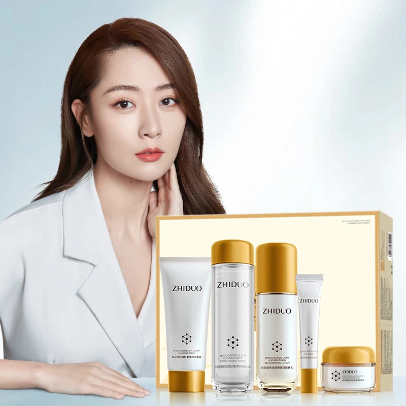 ZHIDUO Private Label Beauty Gift Set Organic Moisturizing Hydrating Face Skin Care Sets