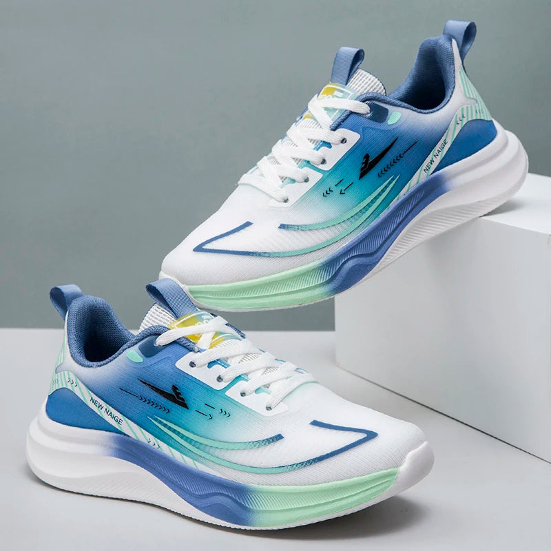 Custom Brand Breathable Men's & Women's Sports Running Casual Shoes Fashion Lightweight EVA Sneakers for Spring Walking