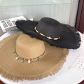 Summer sun block big brim straw hat women all new sun hat anti-ultraviolet face sun hat