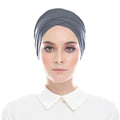 New Designs Custom 31 Color Malaysia Muslim Underscarf Women Undercaps Cotton Modal Inner Hijab Caps