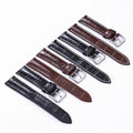 Luxury Cow Leather Sports Watch Strap High Quality Low MOQ 12-24mm