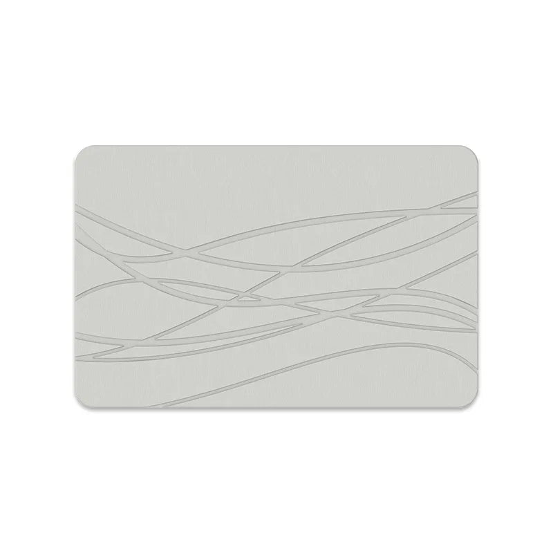 Wholesale Printed Personalized Animal Pattern Stone Dry Bathroom Door Diatom Mud Water Absorbent Pad Fast Drying Half Bath Mats