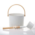 Vapasauna Direct Manufacturer Sauna Room 5L  Powder Coating Aluminum Barrel  and Spoon with Bamboo Handle Sauna Sale