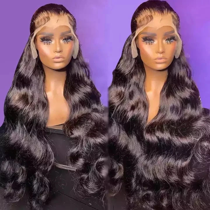 Cheap Human Hair Lace Frontal Braid Wig Bleached Knot hd Peruvian Hair Wig for Women Brazilian HD Lace Front Wig Vendor